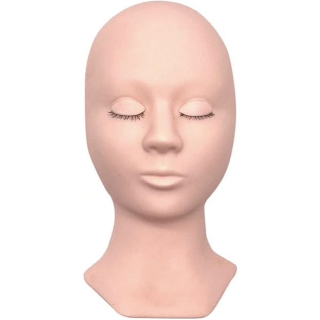 Eyelash Extensions Mannequin Head and Eyelids Training Combo Pack