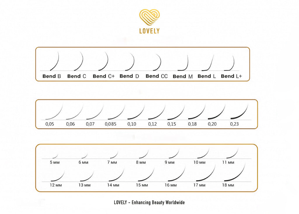 Royal Eyelash Extensions - 16 Line MIX